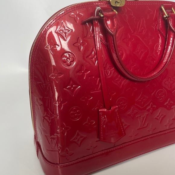 LOUIS VUITTON | ALMA PM VERNIS | CERISES - Picture 3 of 15